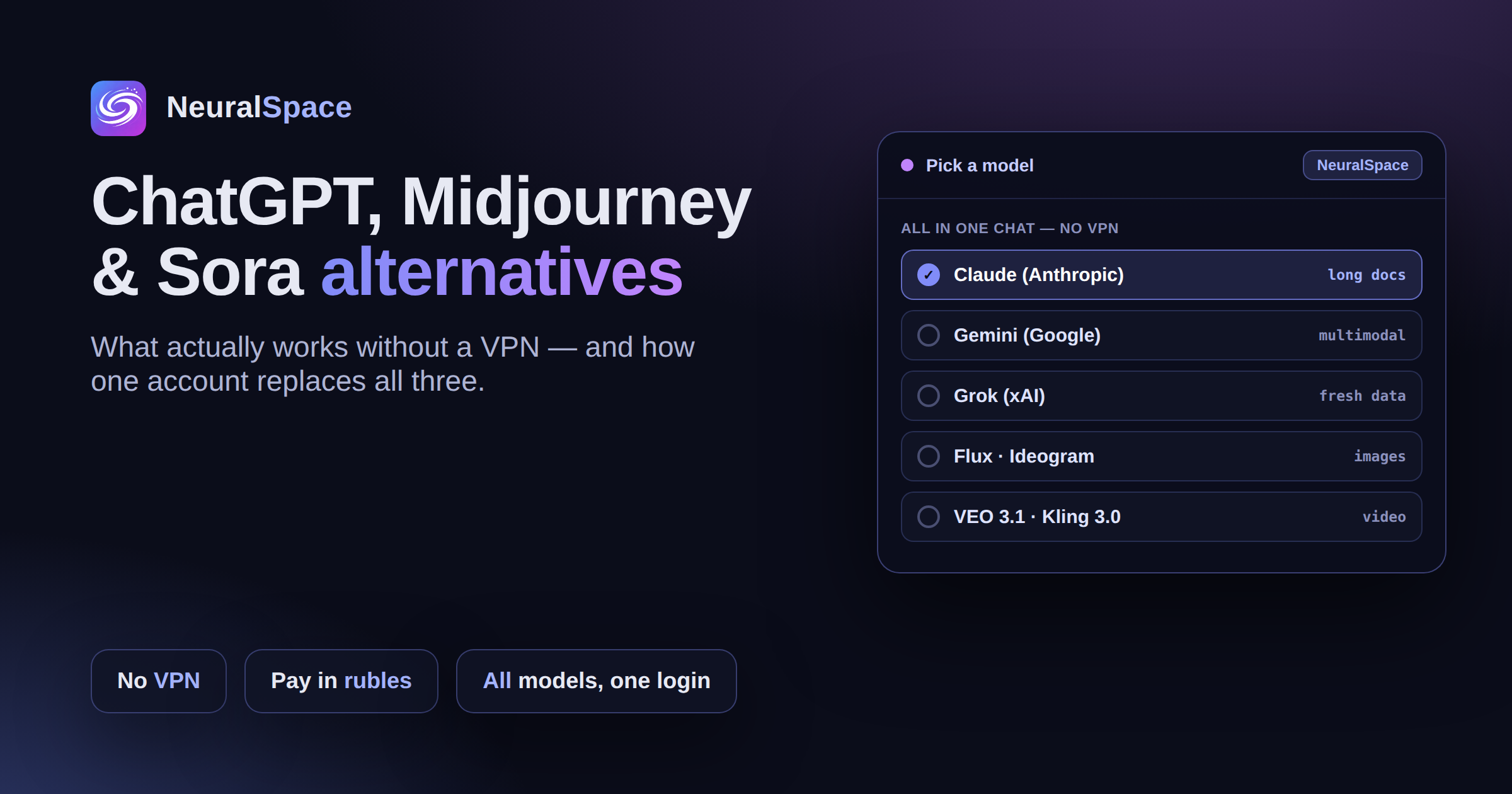 ChatGPT, Midjourney and Sora alternatives in 2026: what works