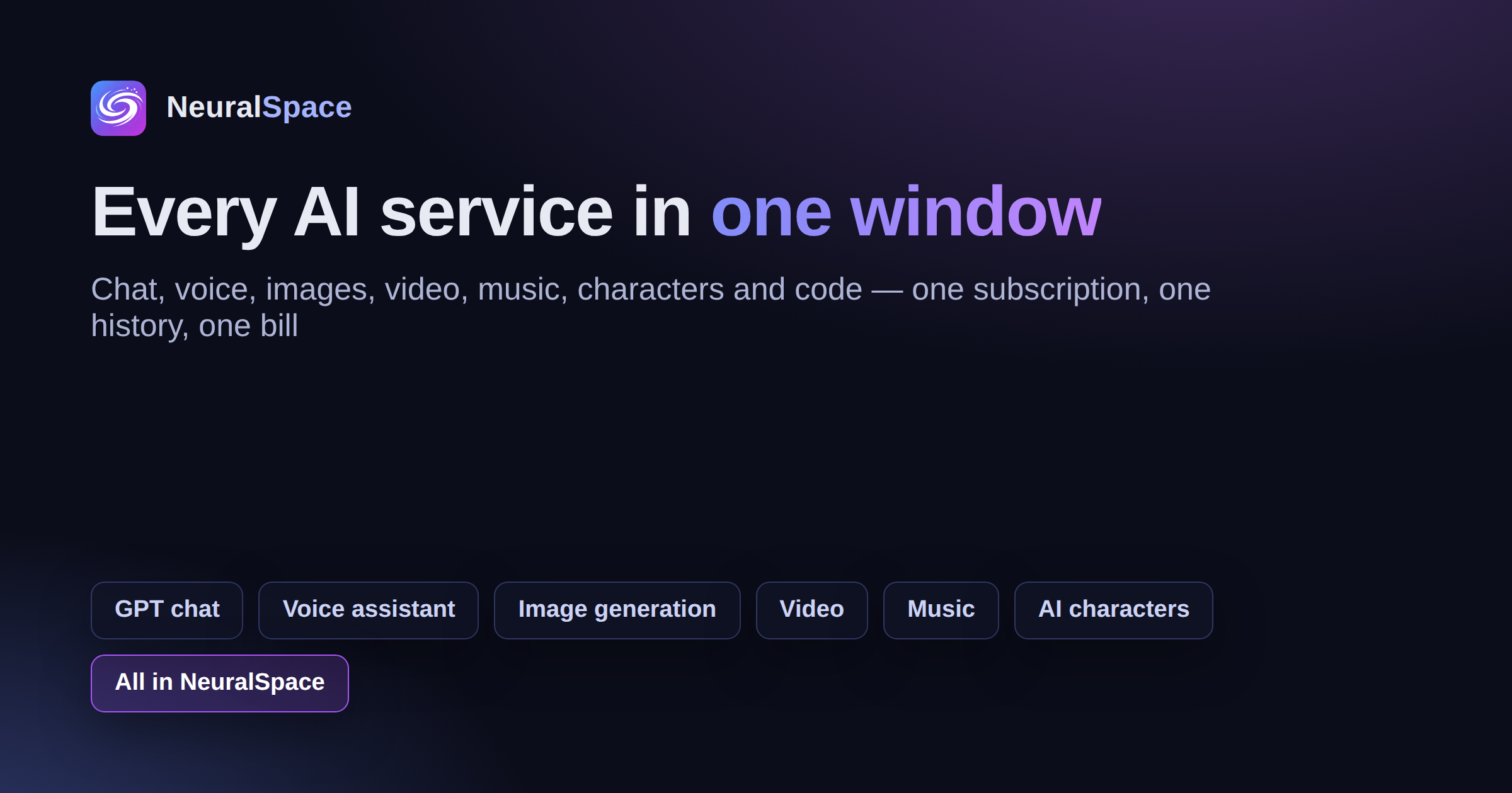 NeuralSpace: every AI service in one window — how we built a universal assistant