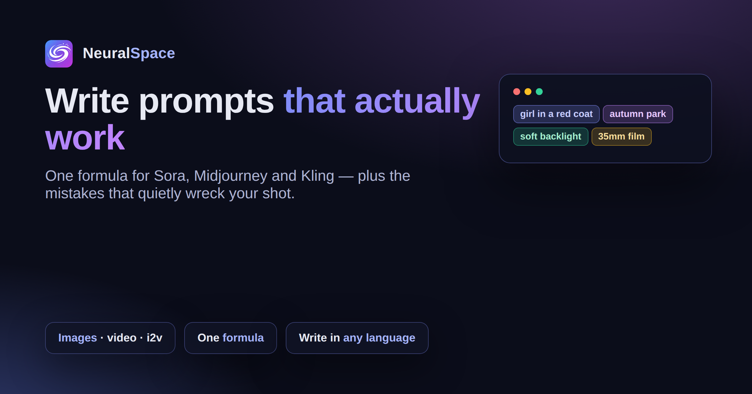 How to write prompts for Sora, Midjourney and Kling: a beginner’s guide